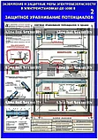 Комплект плакатов "Заземление и защитные меры электробезопасности в электроустановках до 1000 В", фото 3