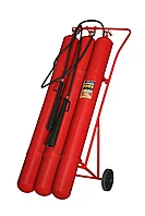 Огнетушитель углекислотный ОУ-55 (бывший ОУ-100)передвижной