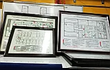 Изготовление планов эвакуации в деревянной рамке, фото 2