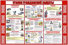 Стенды по гражданской защите